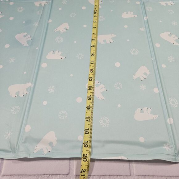 Pet Cooling Mat dog Non-Toxic Liquid Gel Pad 34.6" x 20" - Picture 4 of 4